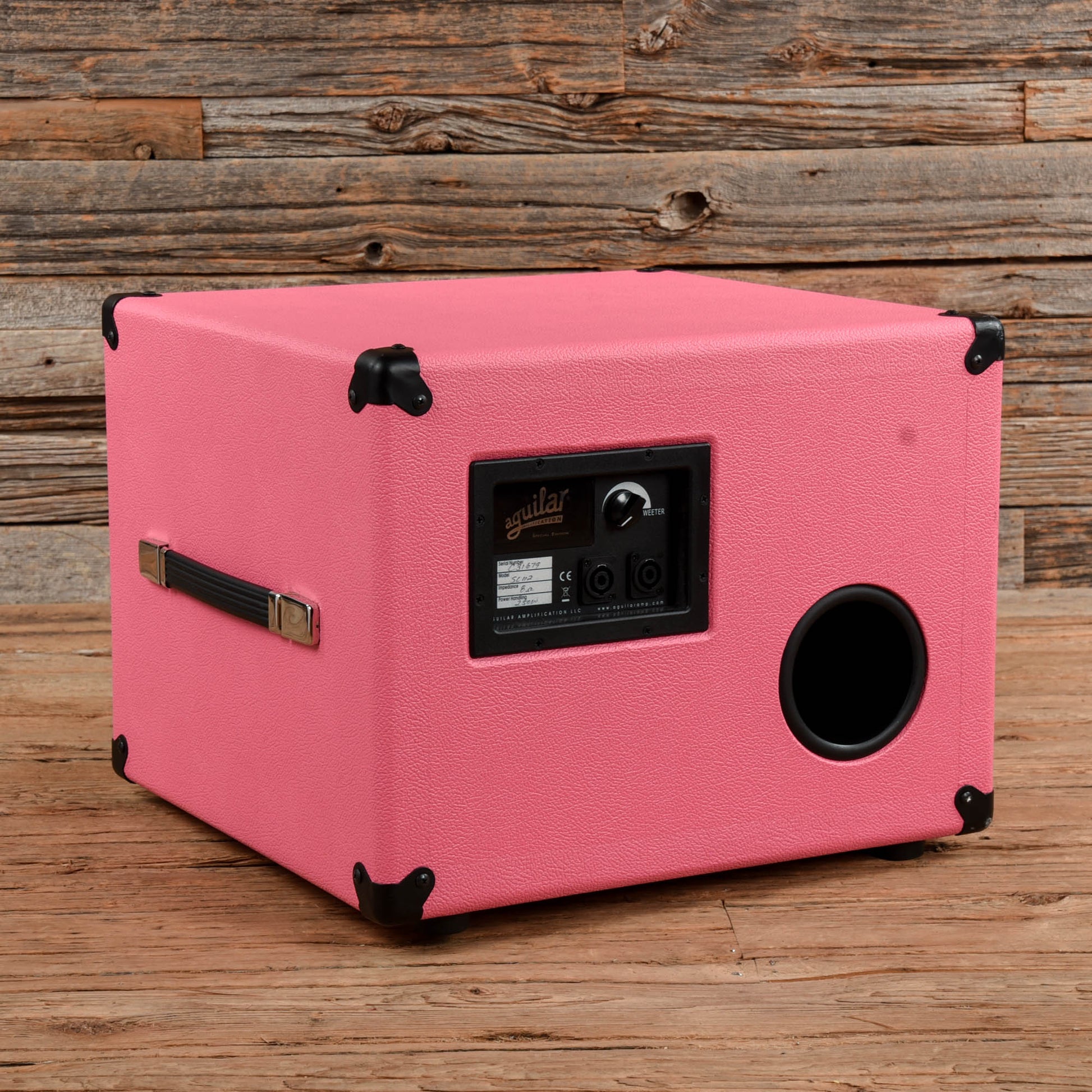 Aguilar SL 112 Super Lightweight 250-Watt 1x12" Bass Speaker Cabinet Pink Amps / Bass Cabinets