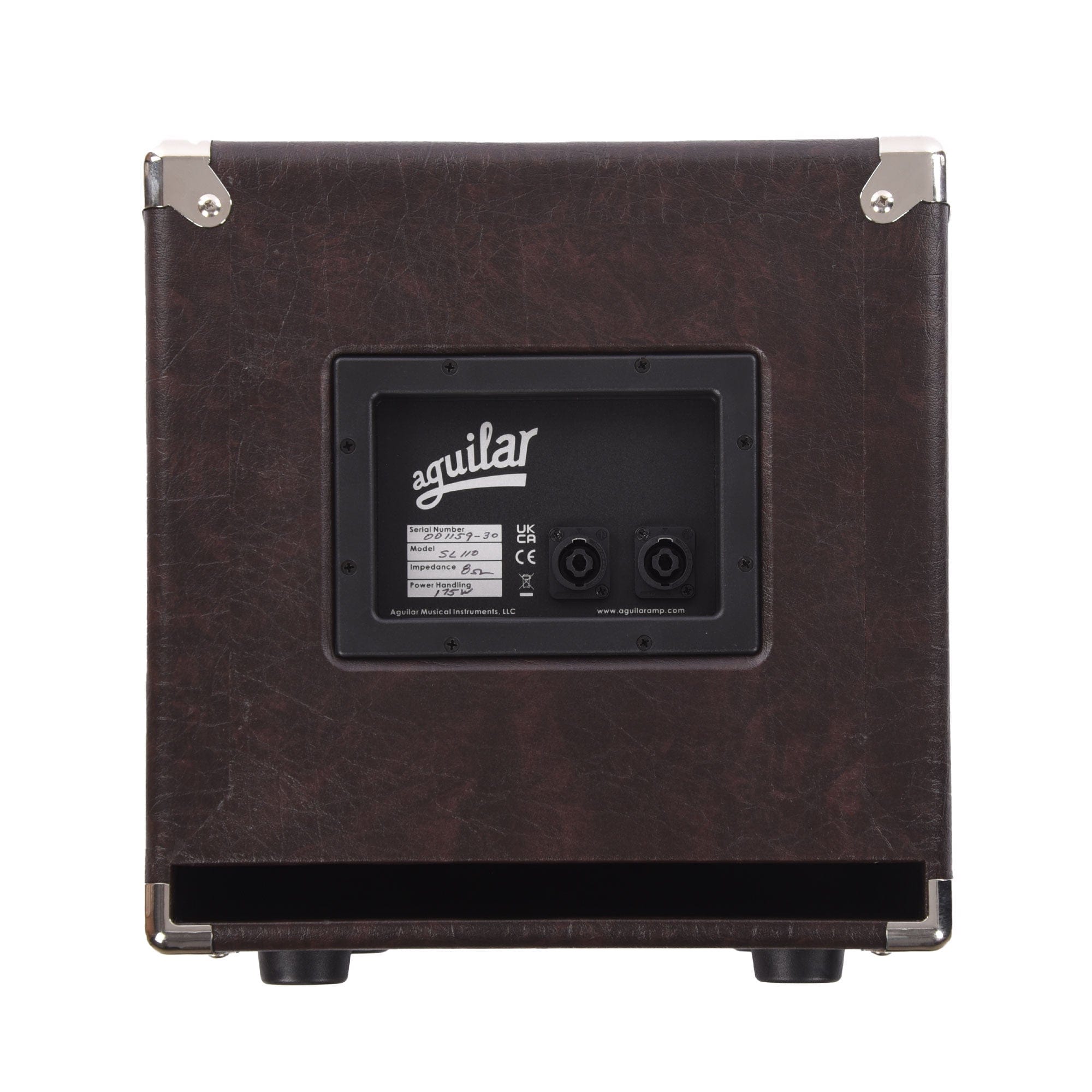 Aguilar SL1108CB 1x10 Lightweight 8-ohm Bass Cabinet Chocolate Brown Amps / Bass Cabinets