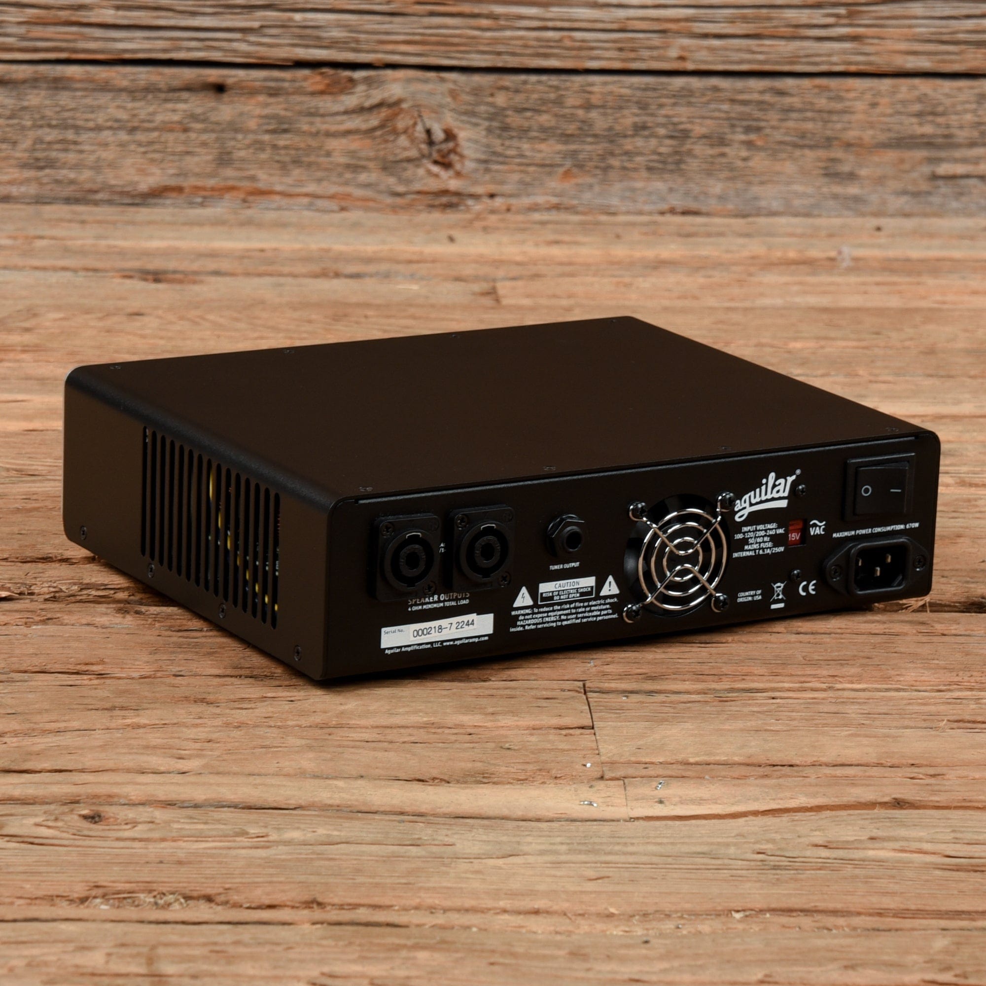 Aguilar Tone Hammer 500 Super-Light 500-Watt Bas Amp Head Amps / Bass Cabinets