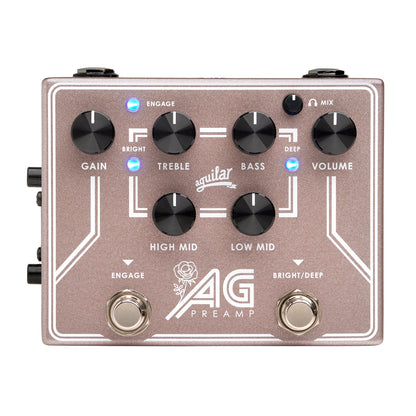 Aguilar AG Preamp/DI Pedal BCAM Edition Effects and Pedals / Overdrive and Boost