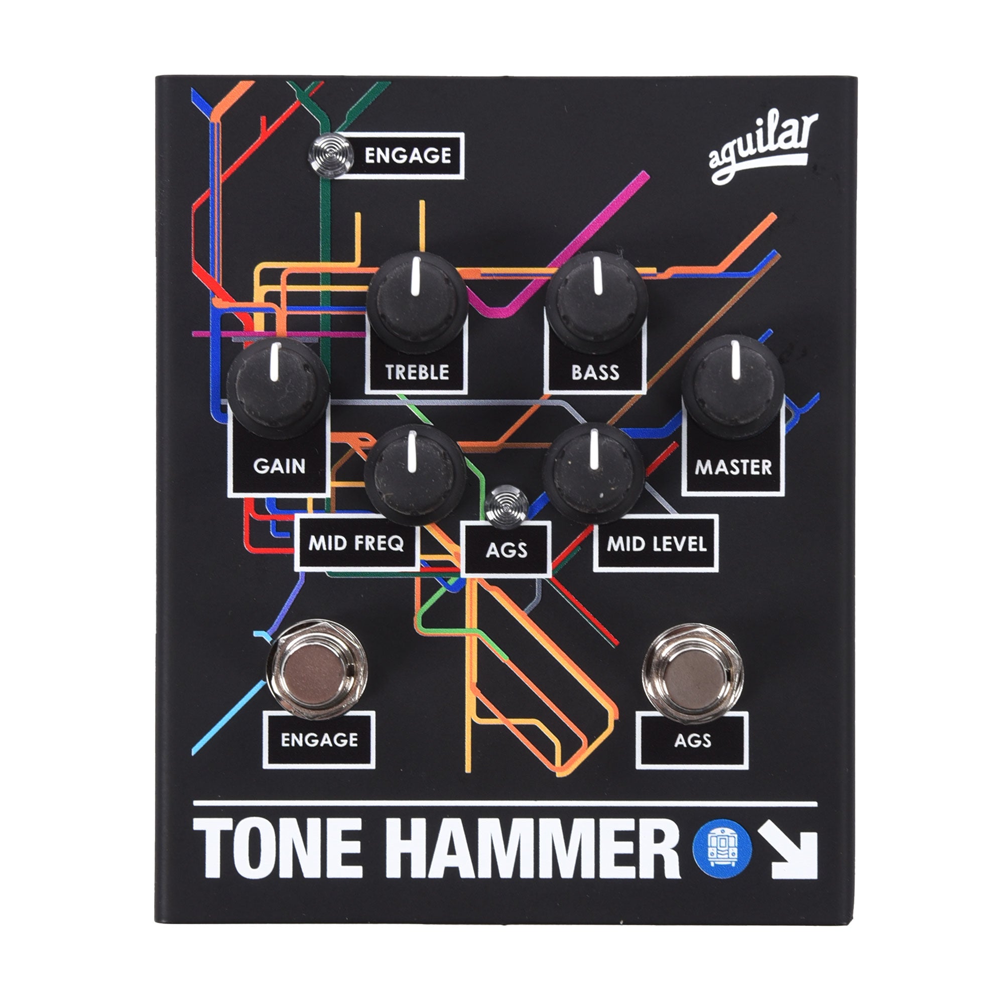 Aguilar Tone Hammer 3-Band Preamp/DI Limited Subway Edition Pro Audio / DI Boxes