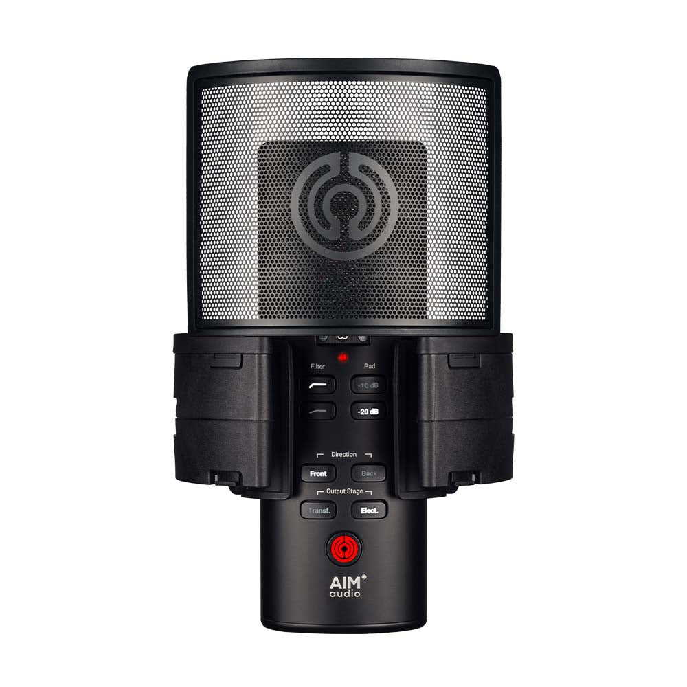 Aim Audio INSPIRE + PACK Multi-Pattern Studio Mic w ORBIT/SENTRY Shockmount & Case Pro Audio / Microphones