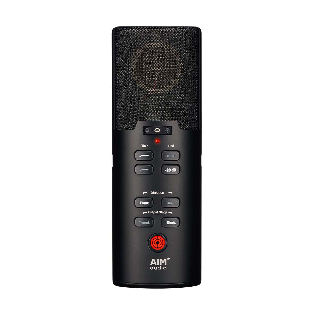 Aim Audio INSPIRE + PACK Multi-Pattern Studio Mic w ORBIT/SENTRY Shockmount & Case Pro Audio / Microphones