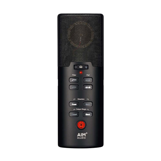 Aim Audio INSPIRE + PACK Multi-Pattern Studio Mic w ORBIT/SENTRY Shockmount & Case Pro Audio / Microphones