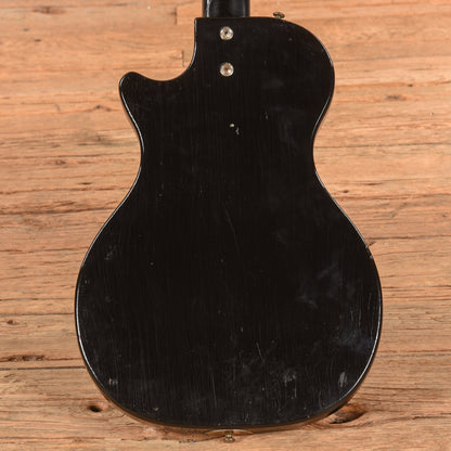 Airline Model 7214 Guitar w/ Amp in Case Black 1960s