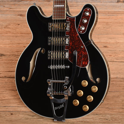 Airline H78 Semi-Hollow Black 2025 Electric Guitars