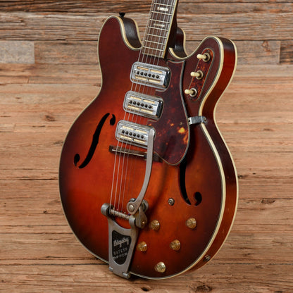 Airline H77 Red Burst 1960s Electric Guitars / Hollow Body