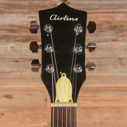 Airline 2-Pickup Electric Black 1960s Electric Guitars / Solid Body