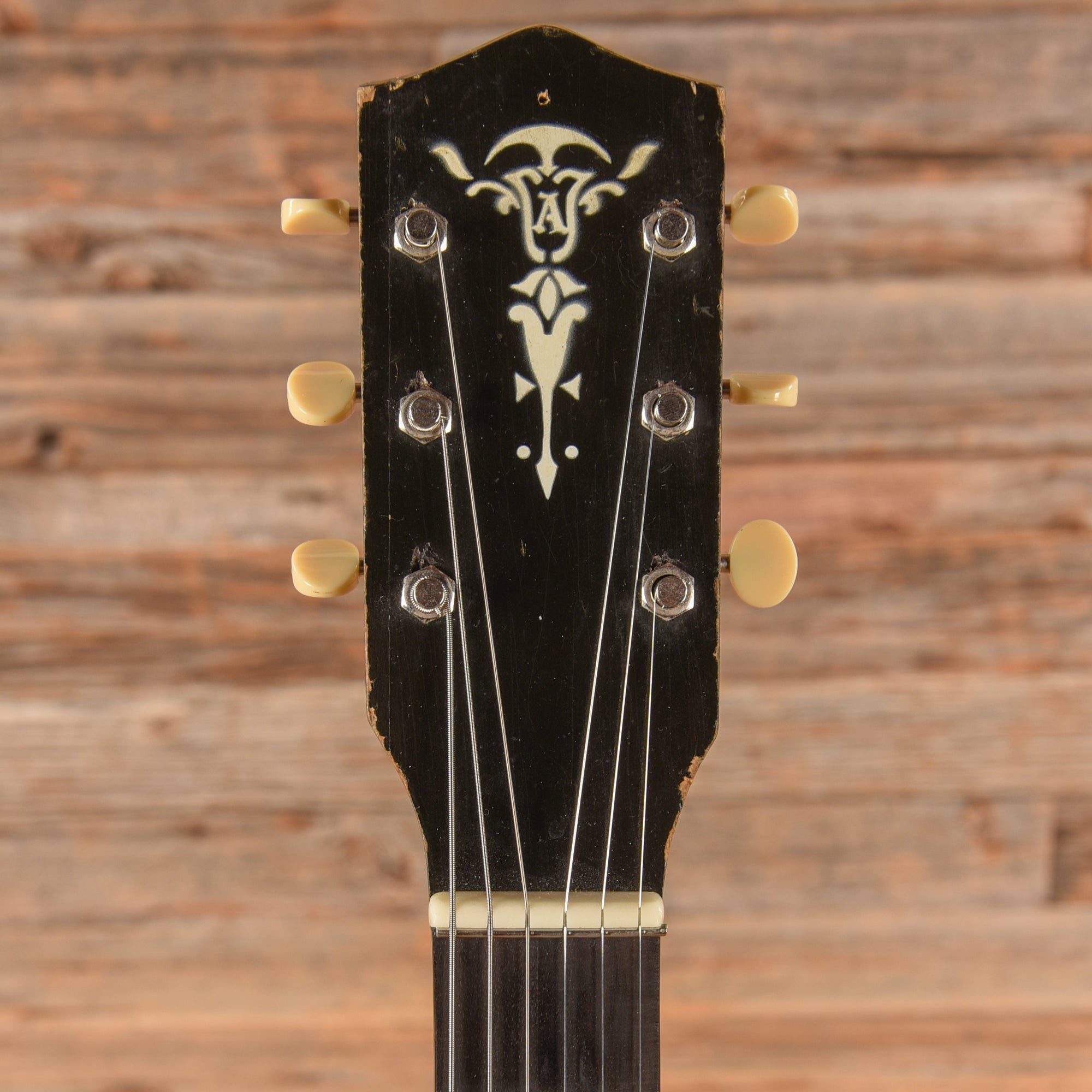 Alden H45 Black 1960s Electric Guitars / Hollow Body