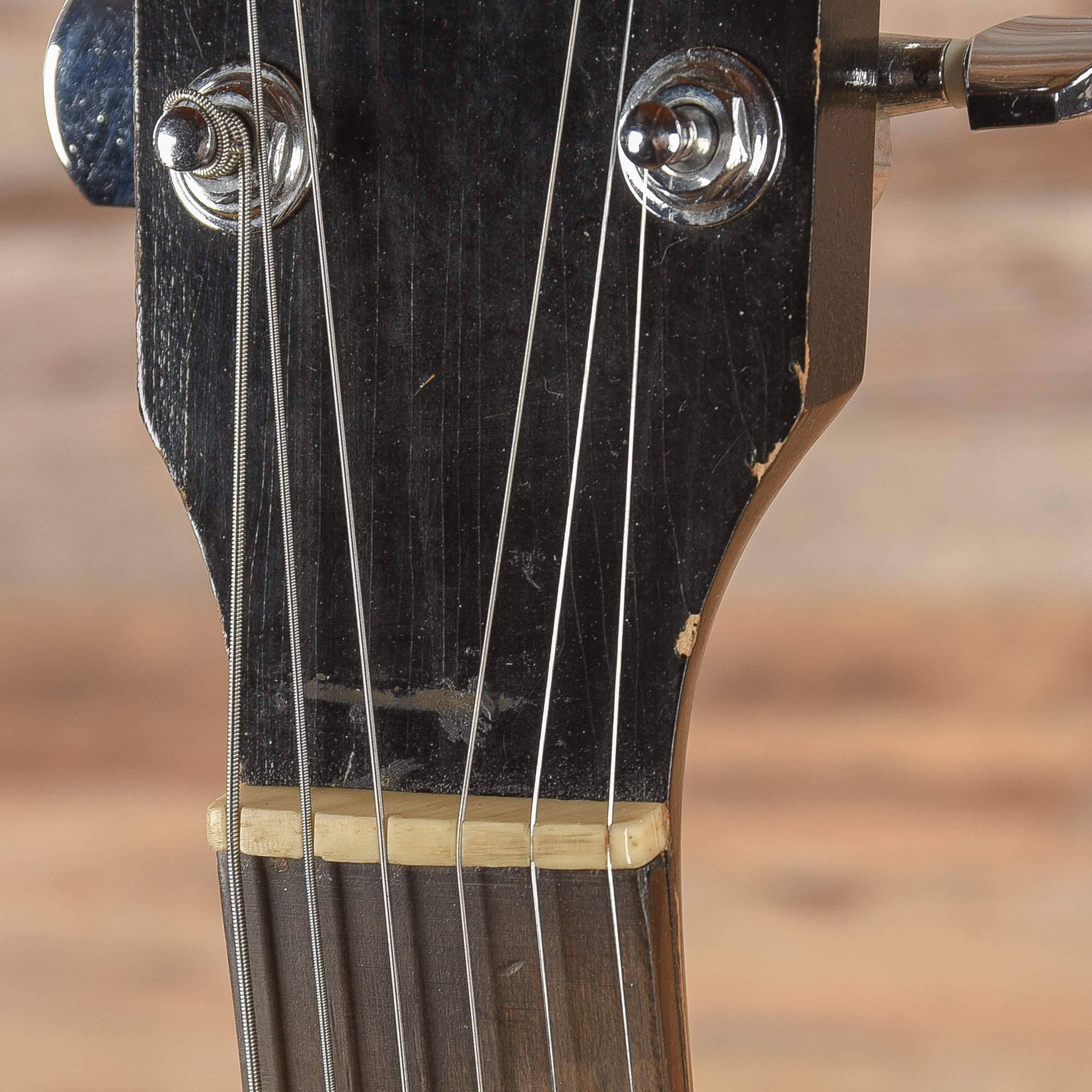 Alden Resonator w/ added Pickup Black 1960s Electric Guitars / Hollow Body