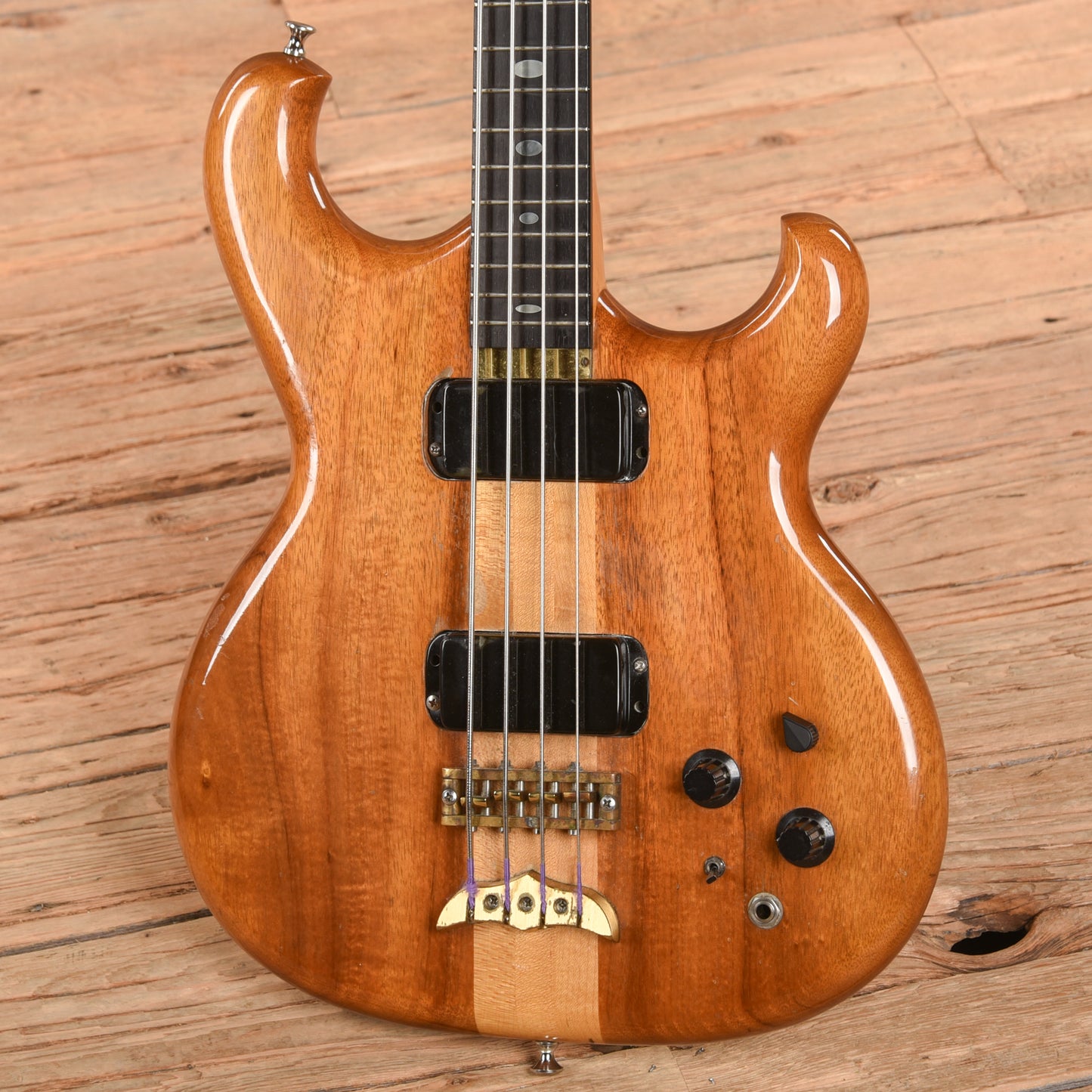 Alembic Spoiler Natural Bass Guitars / 4-String