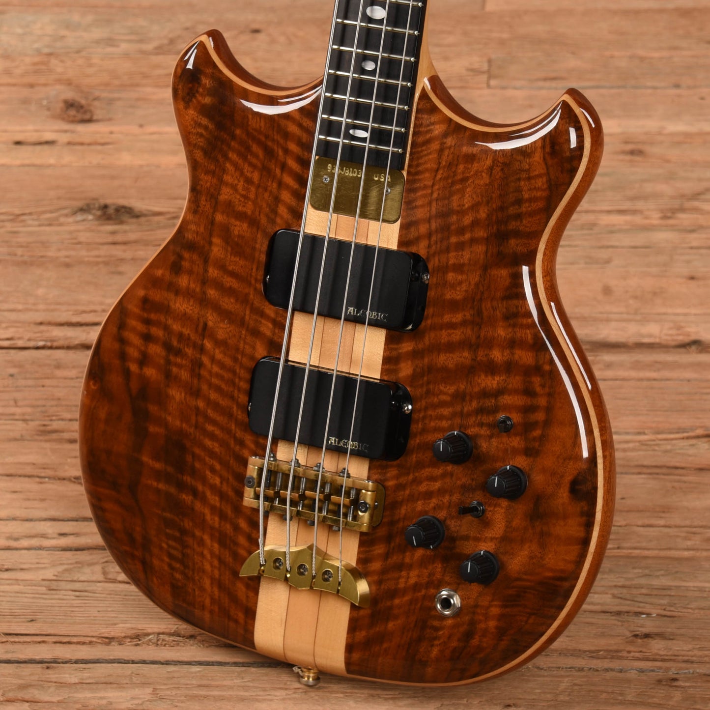 Alembic Stanley Clarke Short Scale Standard Figured Walnut 1993 Bass Guitars / 4-String
