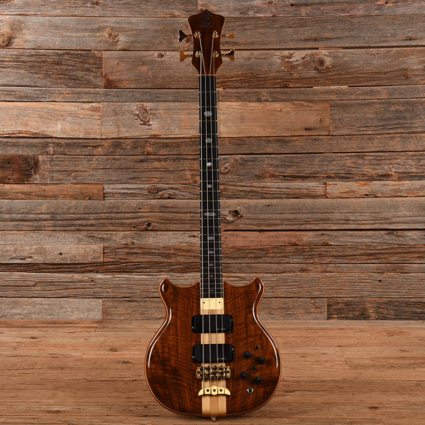 Alembic Stanley Clarke Short Scale Standard Figured Walnut 1993 Bass Guitars / 4-String