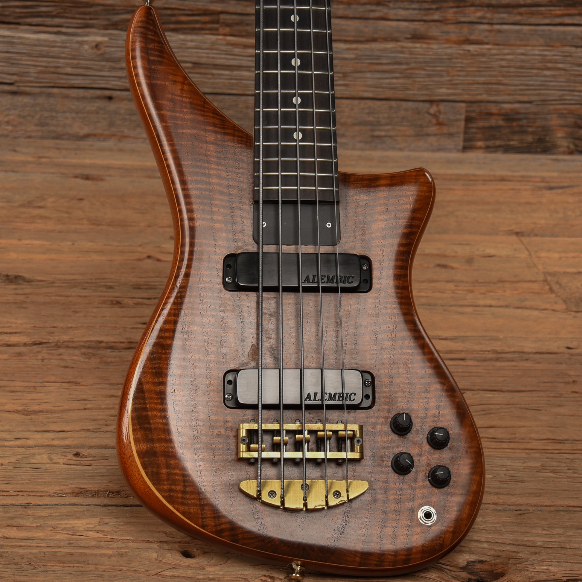 Alembic Epic 5 Natural 1998 Bass Guitars / 5-String or More