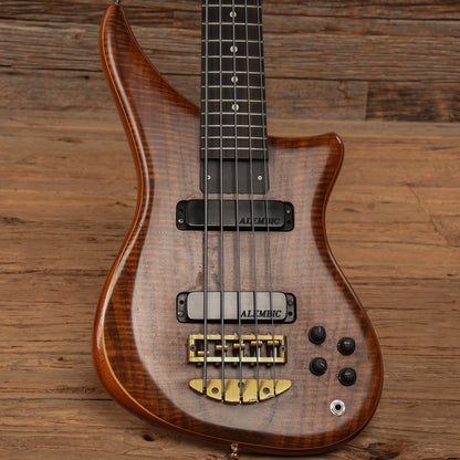 Alembic Epic 5 Natural 1998 Bass Guitars / 5-String or More