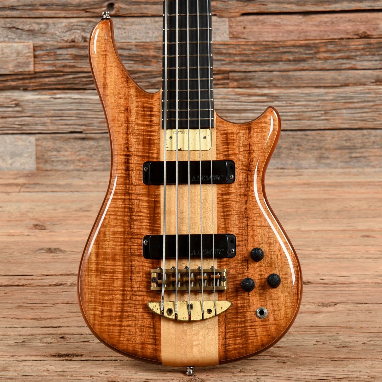 Alembic Essence 5 Natural 1993 Bass Guitars / 5-String or More