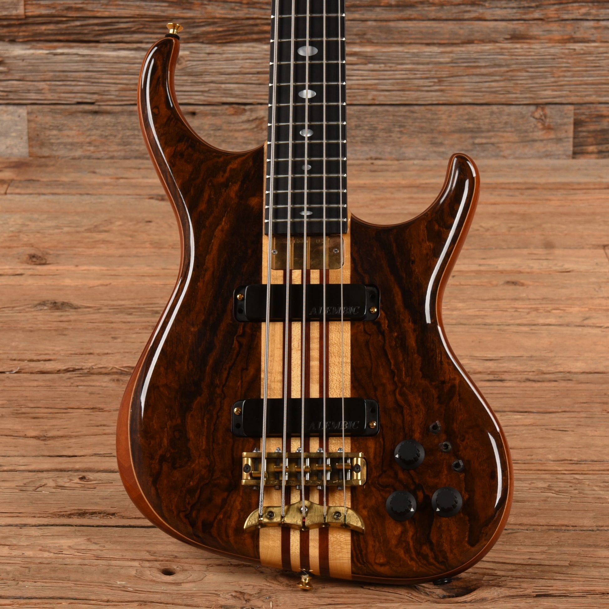Alembic Europa 5-String Bass Natural 1992 Bass Guitars / 5-String or More
