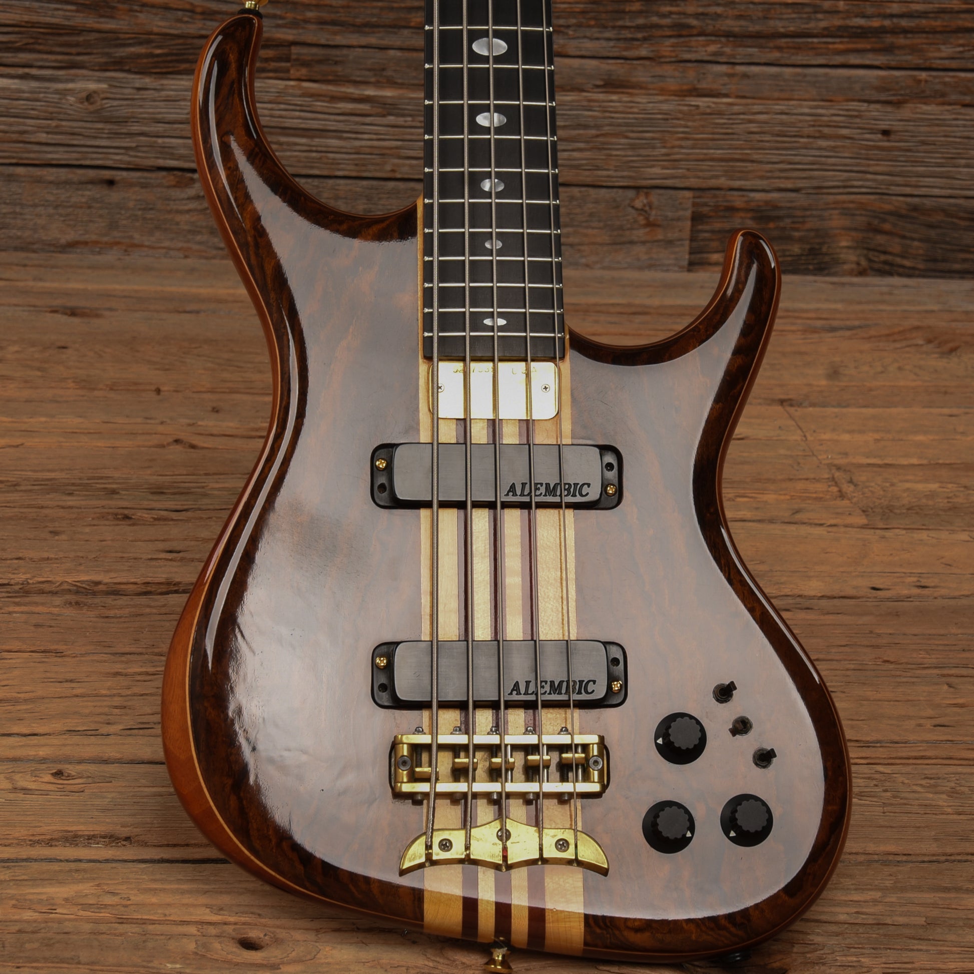 Alembic Europa 5-String Bass Natural 1992 Bass Guitars / 5-String or More