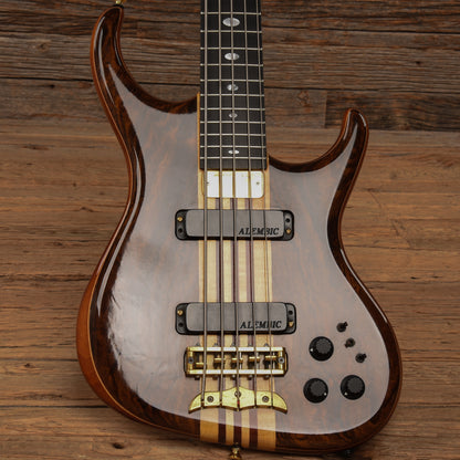 Alembic Europa 5-String Bass Natural 1992 Bass Guitars / 5-String or More