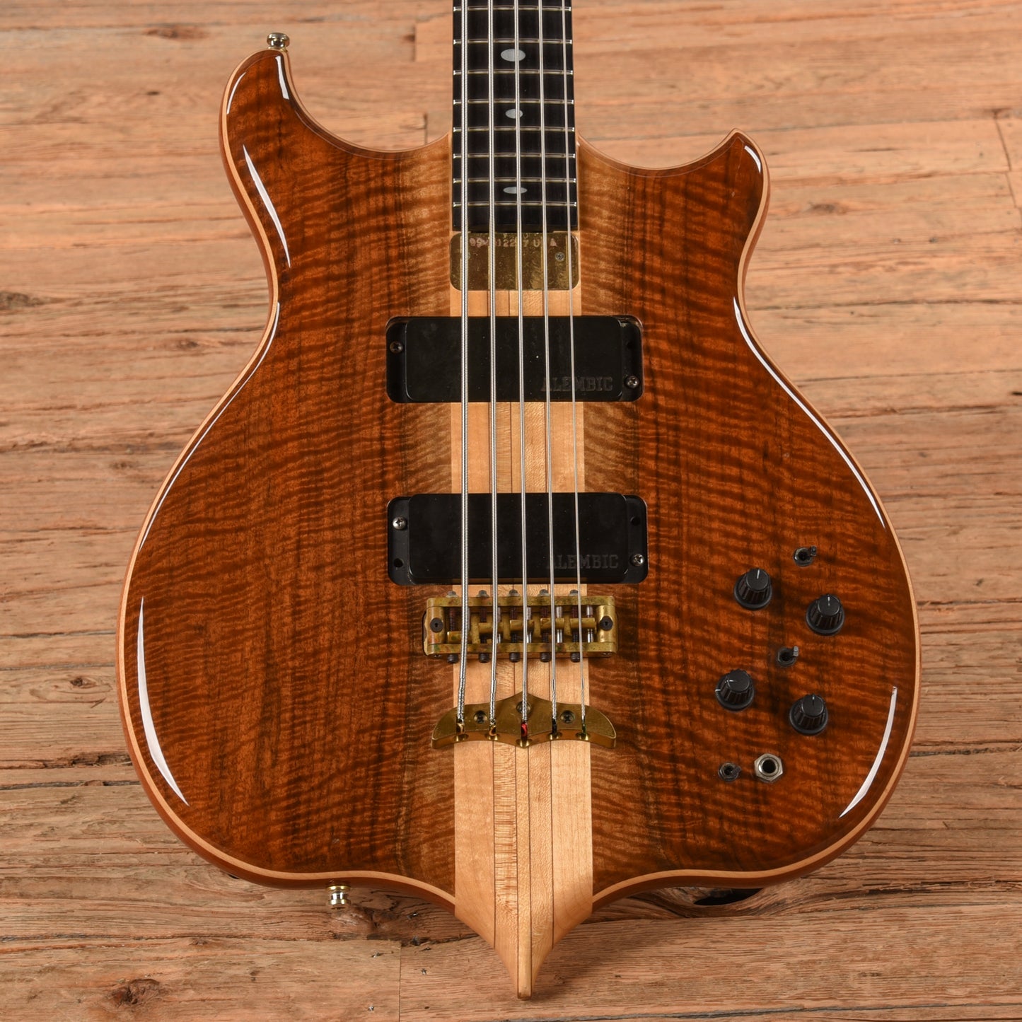 Alembic Mark King 5-String Brown 2000 Bass Guitars / 5-String or More