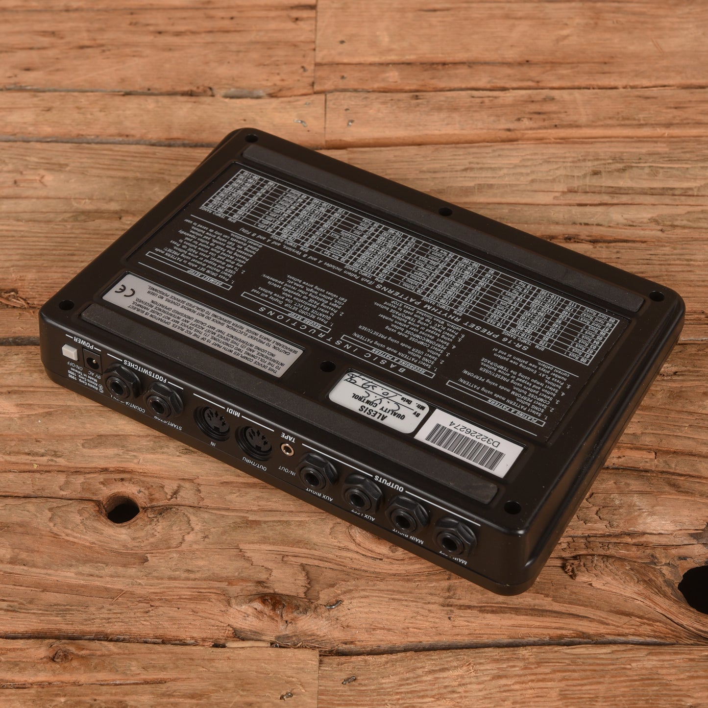 Alesis SR-16 Drum Machine Electronic Percussion