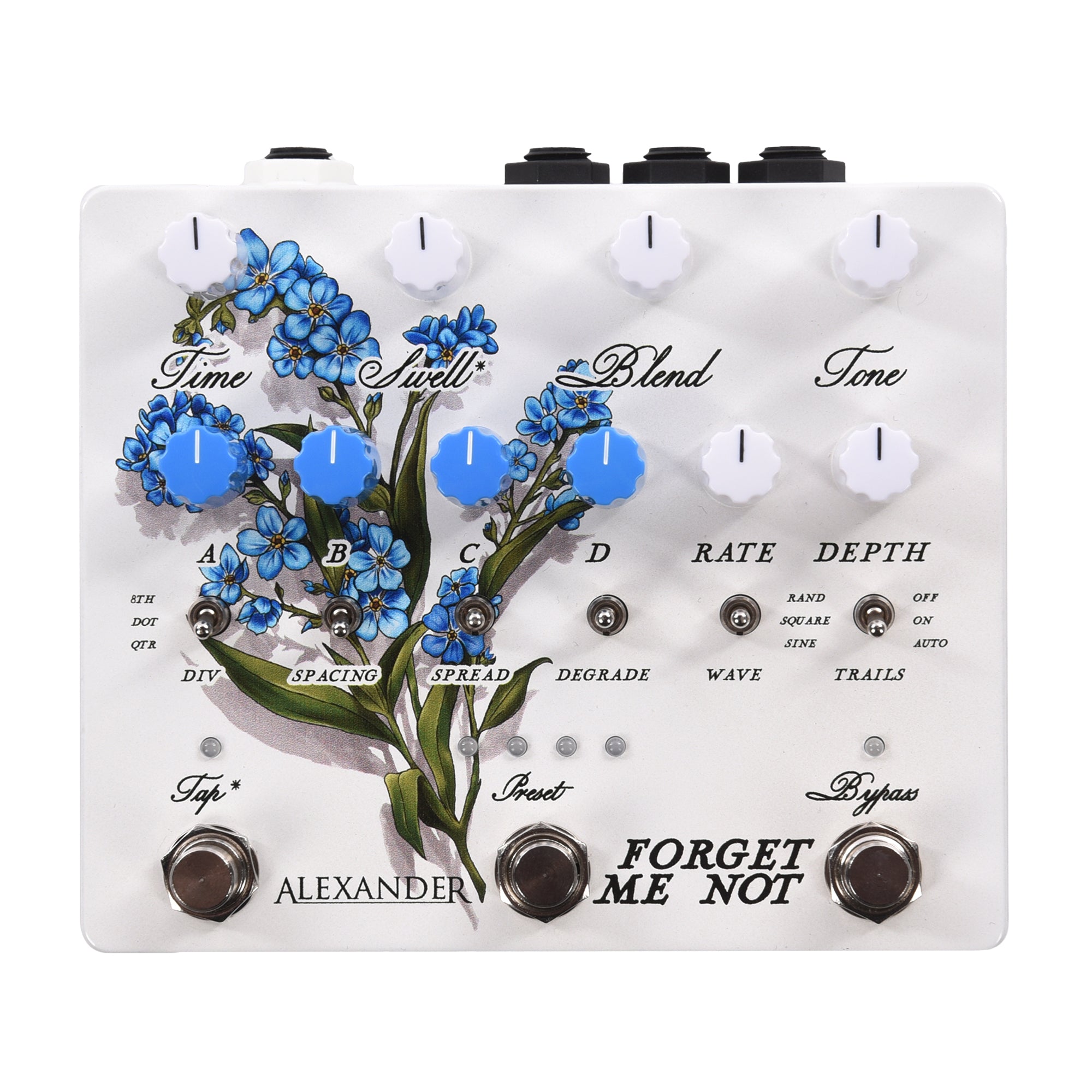ギター ALEXANDER Sugarcube Alexander SUGARCUBE Stereo Chorus/Vibrato/Rotary pedal - YouTube
