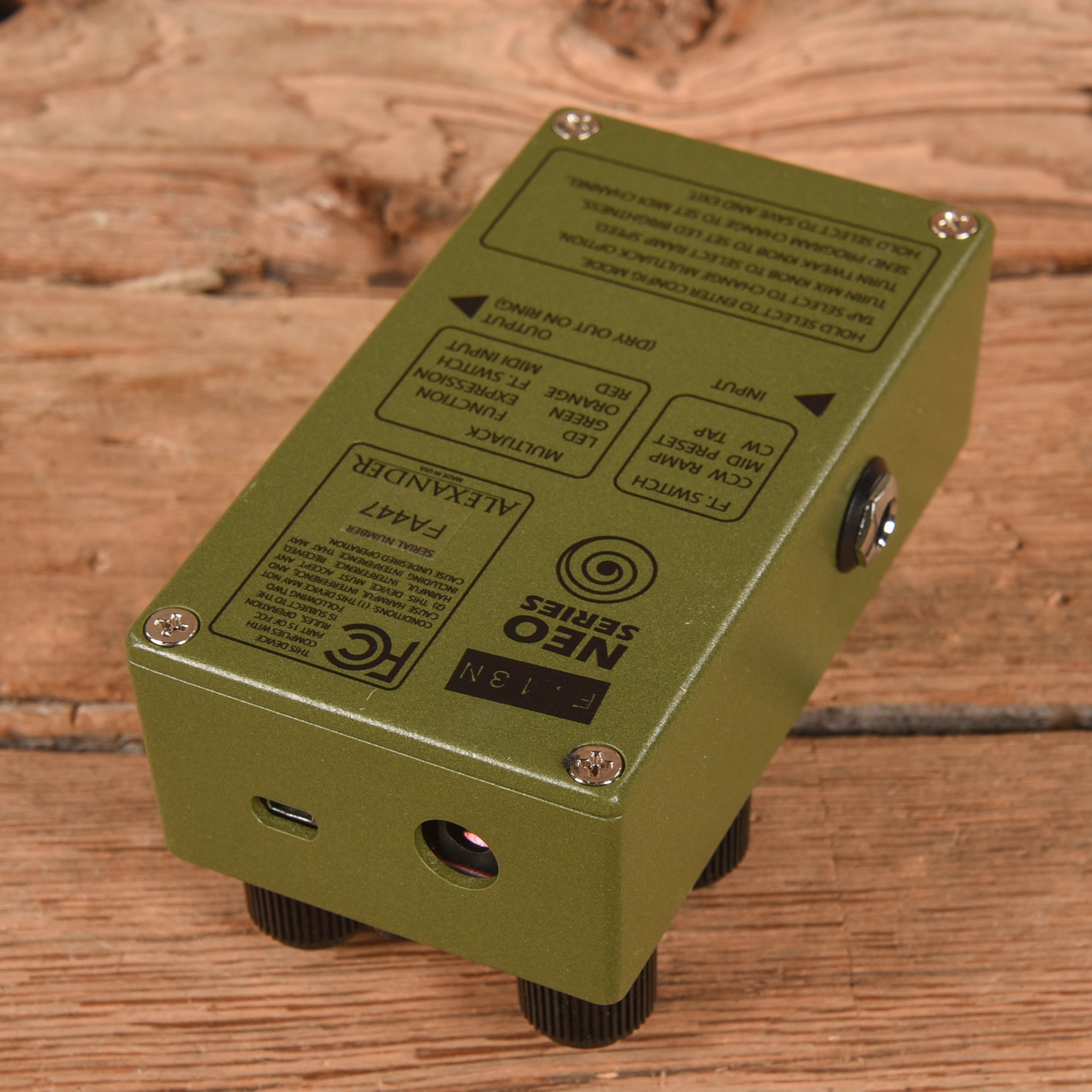 Alexander Pedals F-13 Neo Flanger Effects and Pedals / Flanger