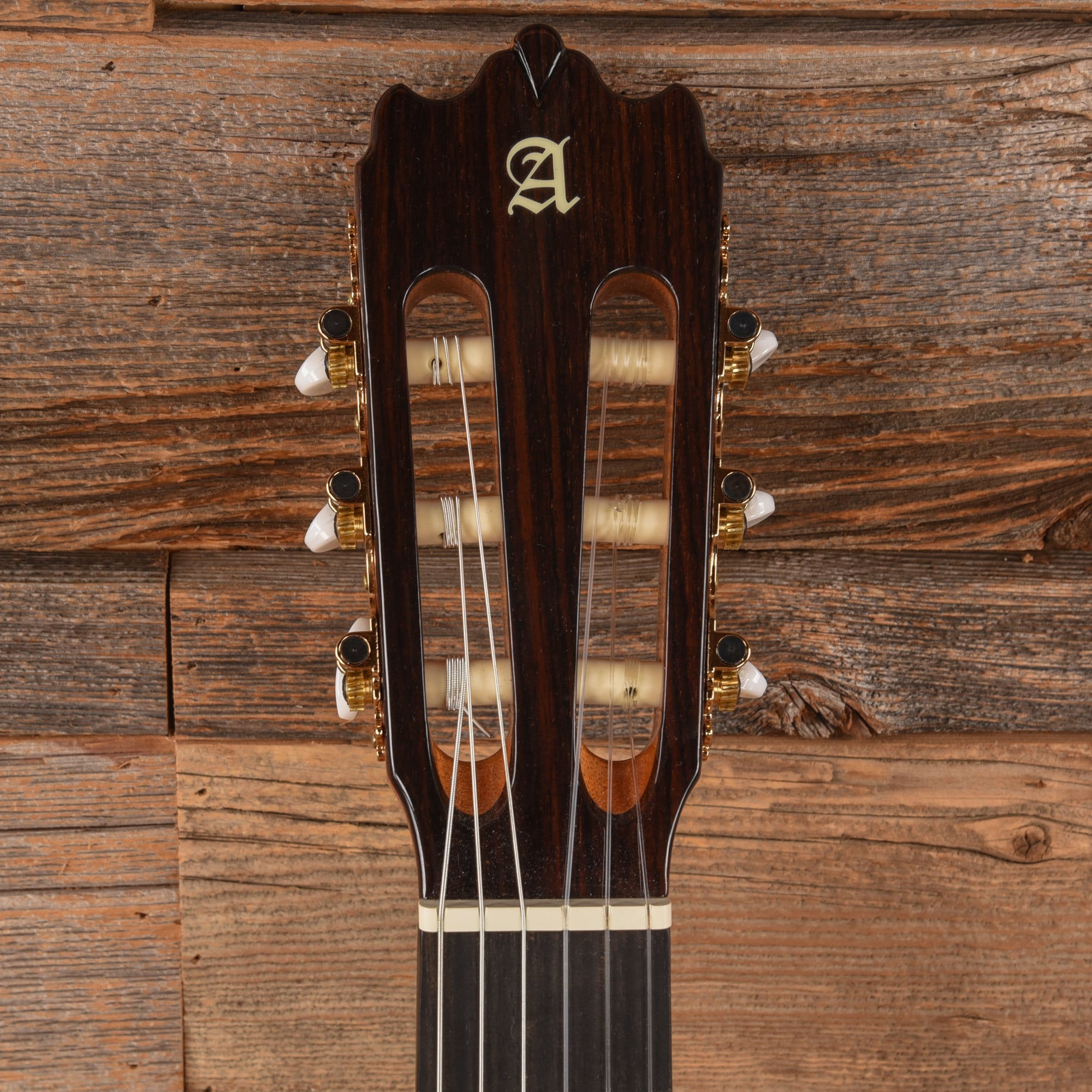 Alhambra Conservatory Series 4 F Flamenco Orange Stain Acoustic Guitars / Classical