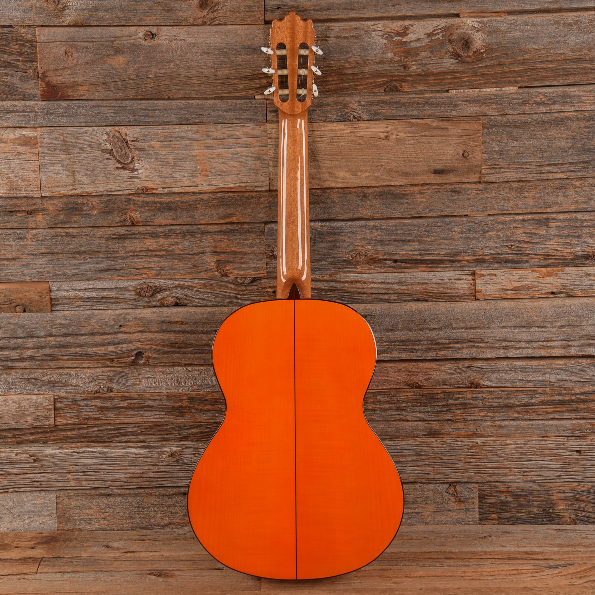 Alhambra Conservatory Series 4 F Flamenco Orange Stain Acoustic Guitars / Classical