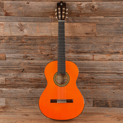 Alhambra Conservatory Series 4 F Flamenco Orange Stain Acoustic Guitars / Classical