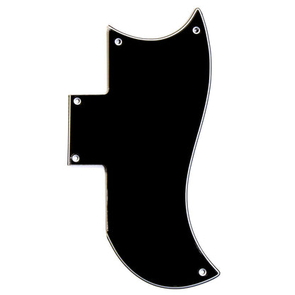 Allparts Pickguard for SG Small 3-Ply Black Parts / Pickguards