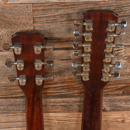 Alvarez Yairi Double Neck 6-12 Natural 1980 Acoustic Guitars / 12-String