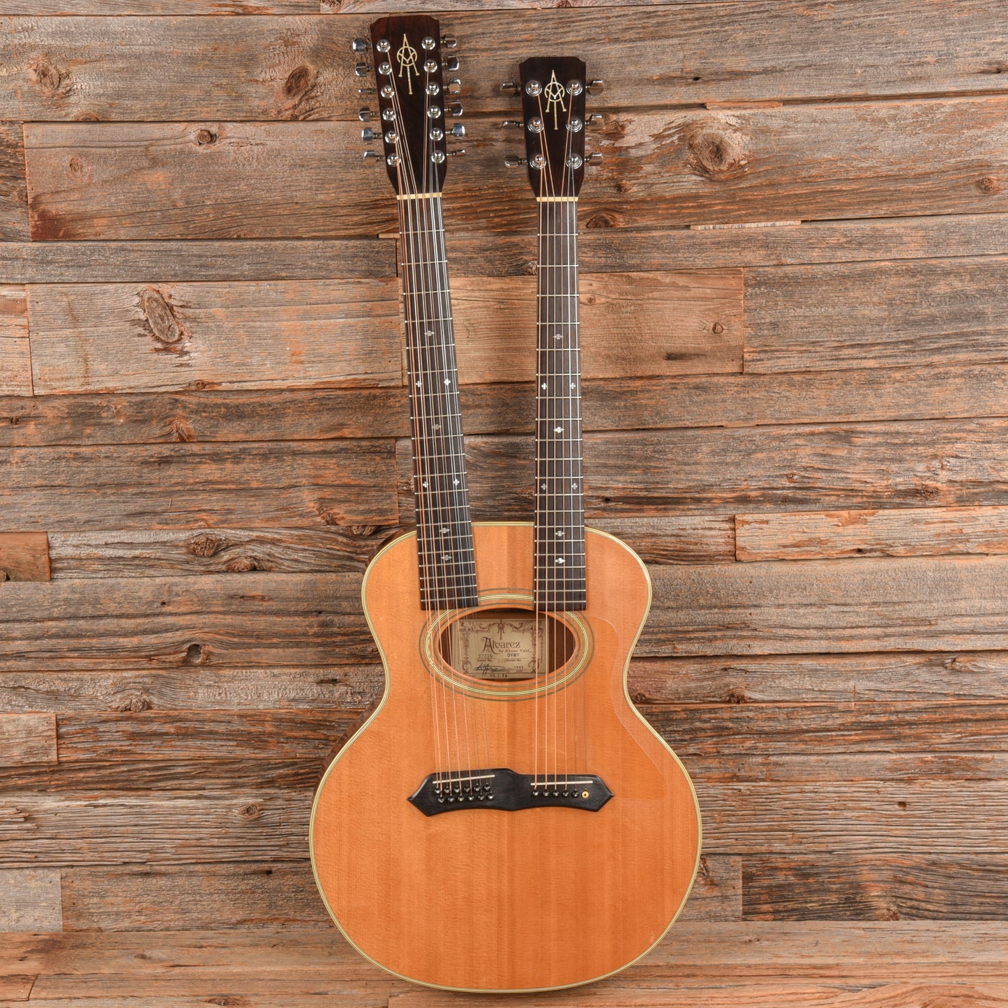 Alvarez Yairi Double Neck 6-12 Natural 1980 Acoustic Guitars / 12-String