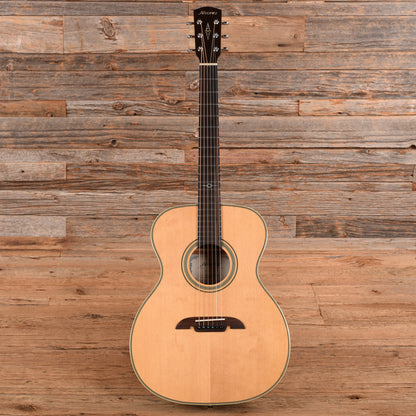 Alvarez AF60 Herringbone Folk/OM Acoustic Guitar Natural Acoustic Guitars