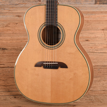 Alvarez AF60 Herringbone Folk/OM Acoustic Guitar Natural Acoustic Guitars