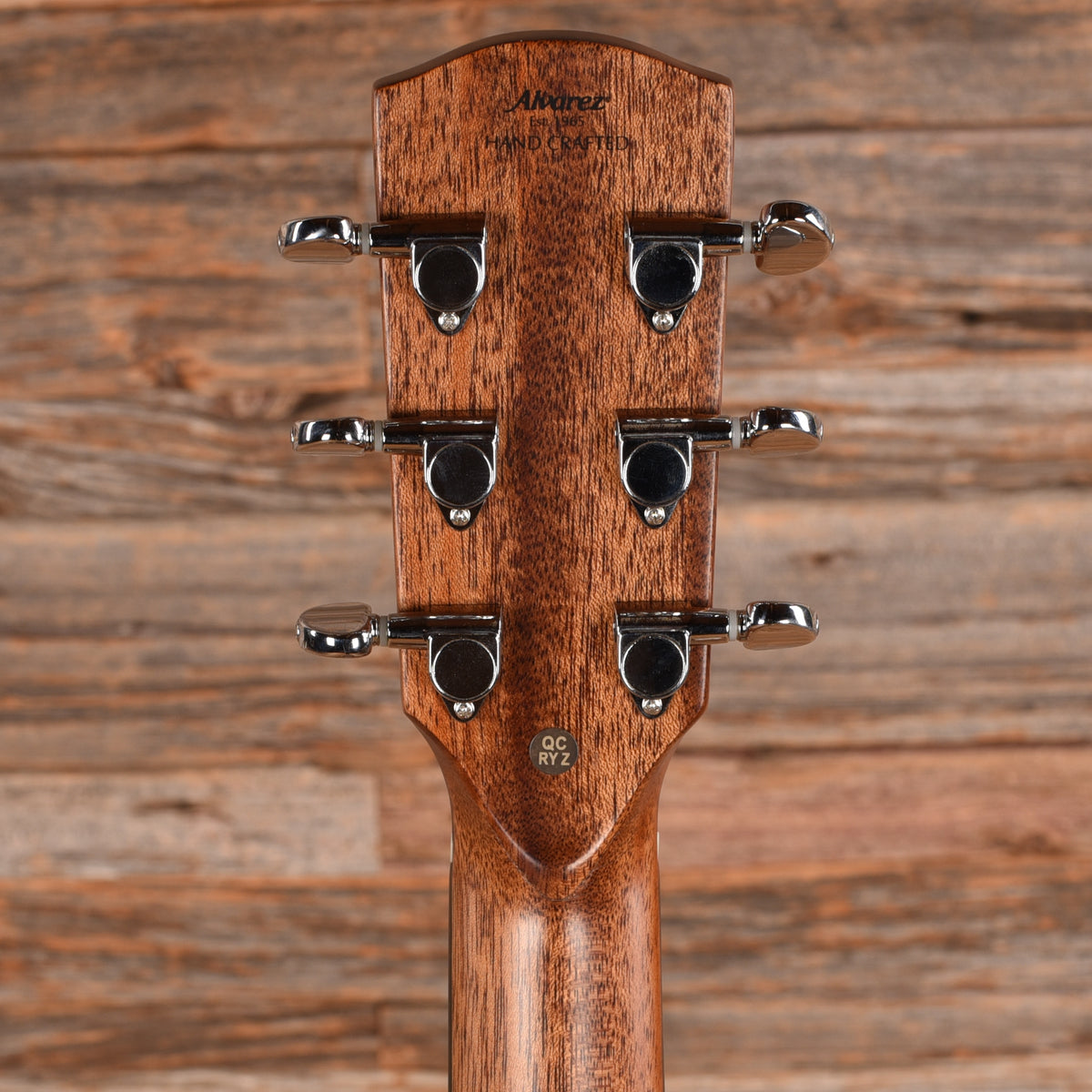 Alvarez AF60 Herringbone Folk/OM Acoustic Guitar Natural Acoustic Guitars