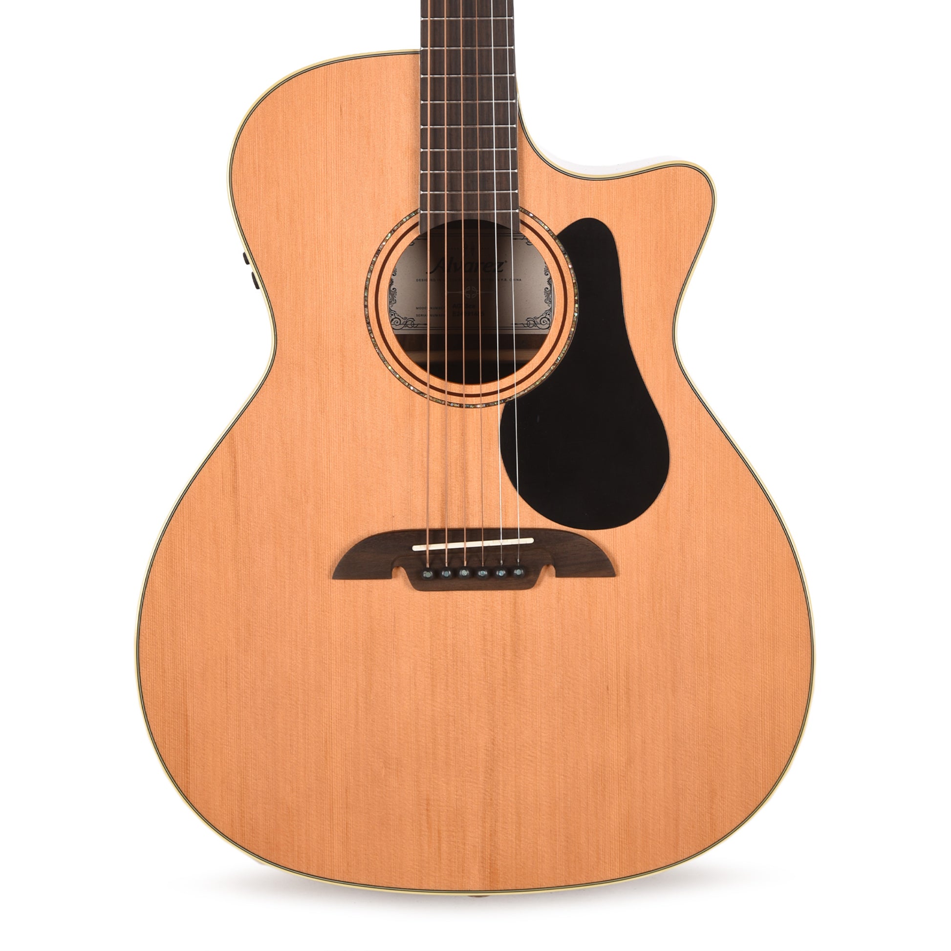 Alvarez AG75ce Artist Grand Auditorium Solid A+ Western Red Cedar/Rosewood Natural Acoustic Guitars
