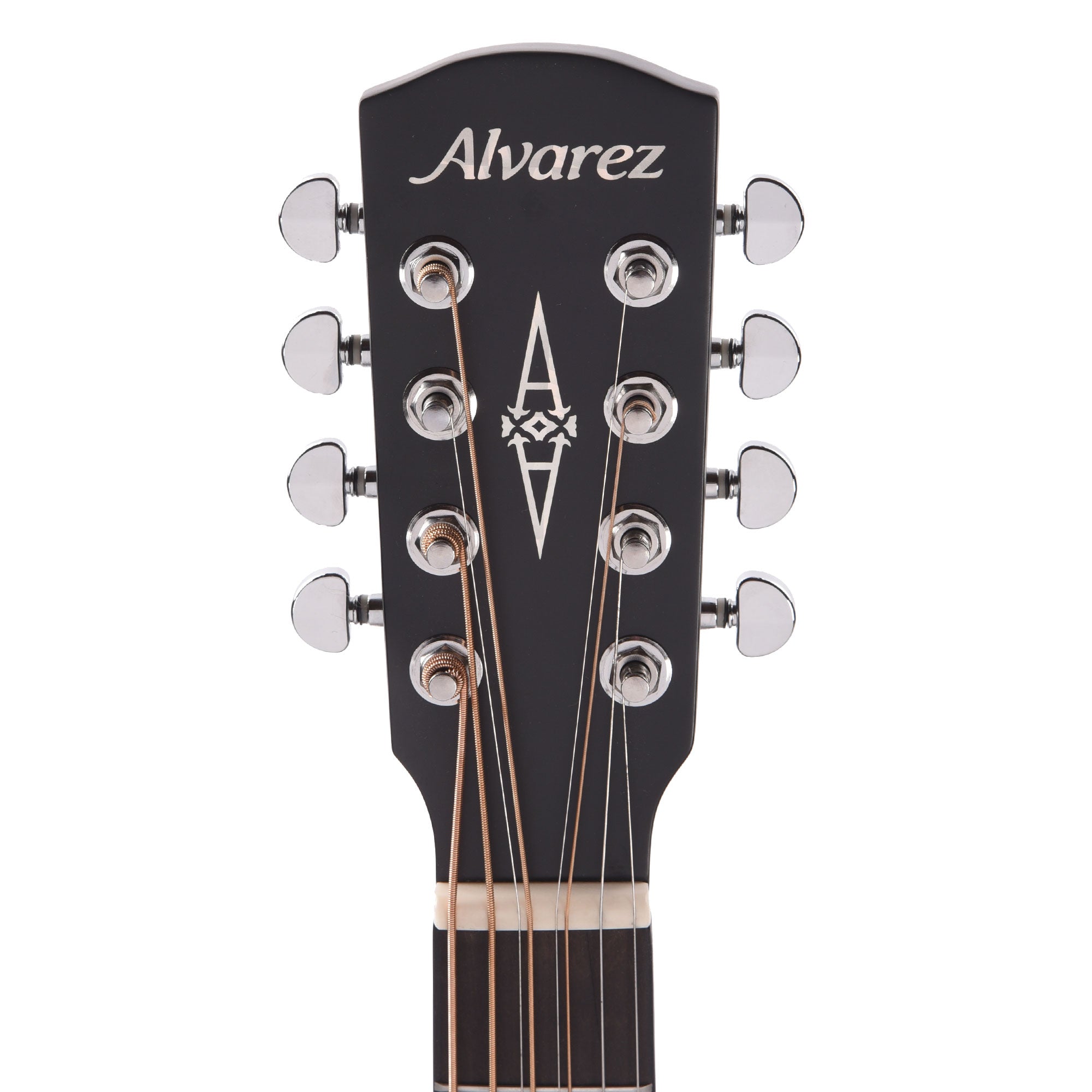 Alvarez ABT60CE-8BK Artist Series Acoustic Guitar 8-String Baritone Guitar Shadowburst Gloss Acoustic Guitars / Baritone