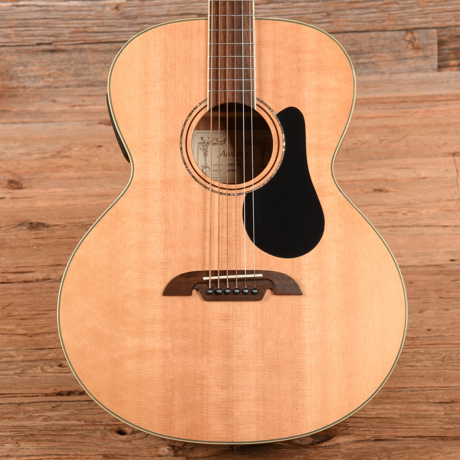 Alvarez ABT60E Baritone Natural 2022 Acoustic Guitars / Built-in Electronics