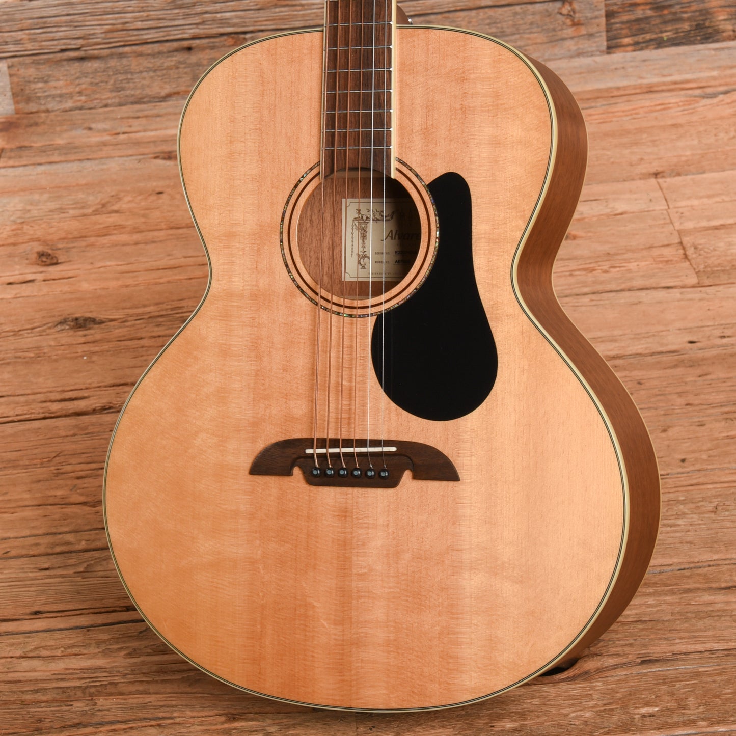 Alvarez ABT60E Baritone Natural 2022 Acoustic Guitars / Built-in Electronics