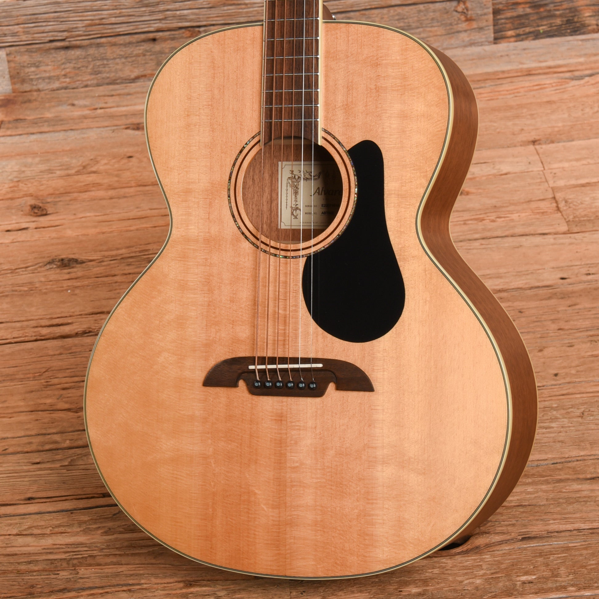 Alvarez ABT60E Baritone Natural 2022 Acoustic Guitars / Built-in Electronics