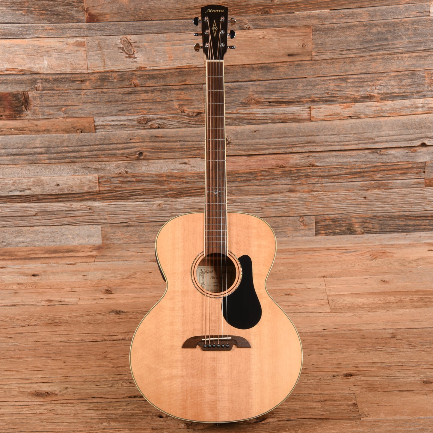 Alvarez ABT60E Baritone Natural 2022 Acoustic Guitars / Built-in Electronics