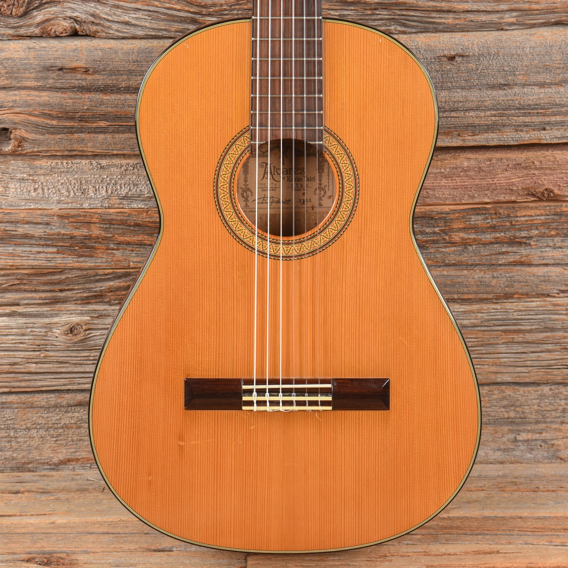 Alvarez by Yairi CY-90 Classical Natural 1988 Acoustic Guitars / Classical