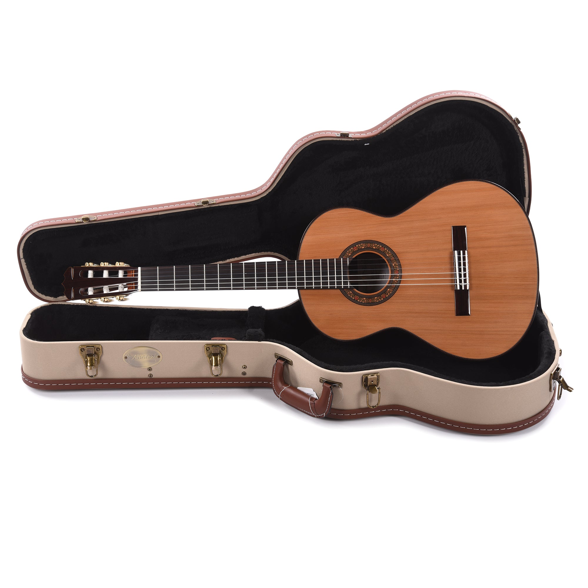 Alvarez CYM75 Yairi Masterworks Classical Solid AAA Western Red Cedar/Solid East Indian Rosewood Natural Acoustic Guitars / Classical