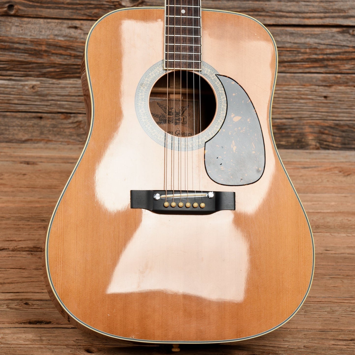 Alvarez 5022 Natural 1970s Acoustic Guitars / Dreadnought