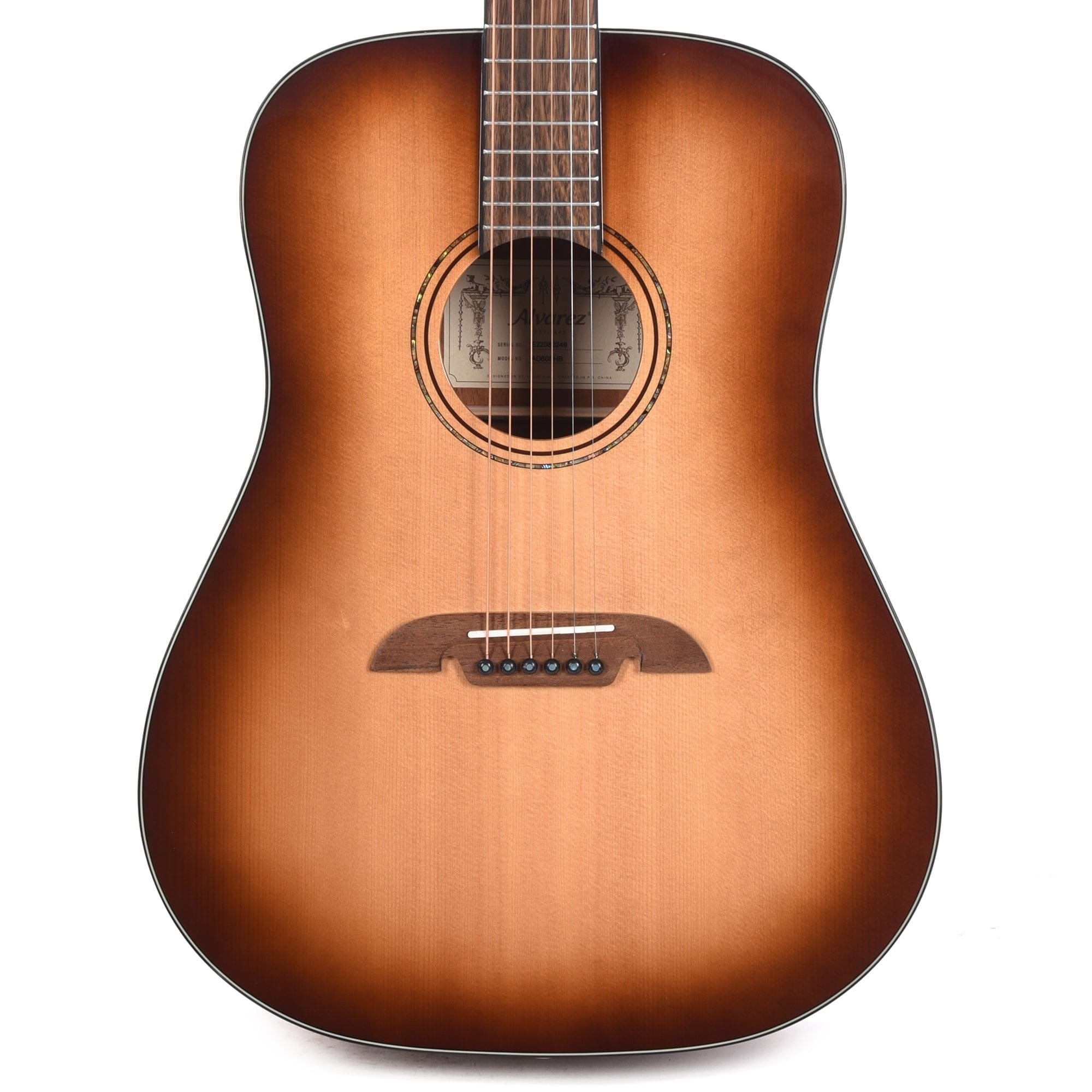 Alvarez AD60SHB Artist Series Acoustic Guitar Shadowburst Gloss Acoustic Guitars / Dreadnought