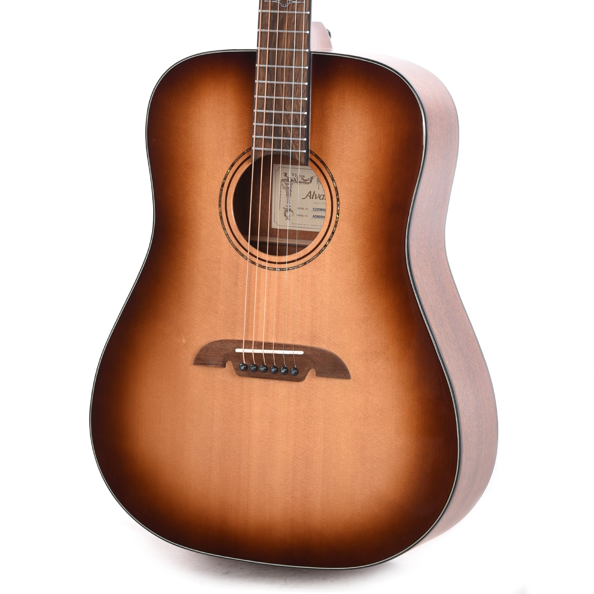 Alvarez AD60SHB Artist Series Acoustic Guitar Shadowburst Gloss Acoustic Guitars / Dreadnought