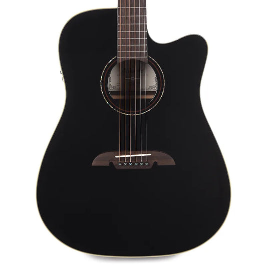 Alvarez AD70ce Dreadnought Acoustic Electric Guitar Black Acoustic Guitars / Dreadnought