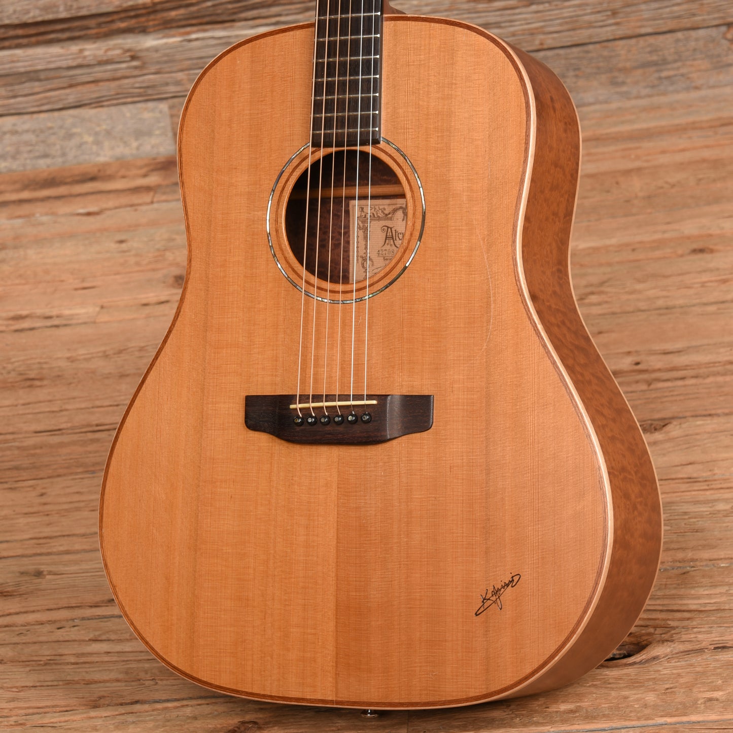 Alvarez DY61 Natural Acoustic Guitars / Dreadnought
