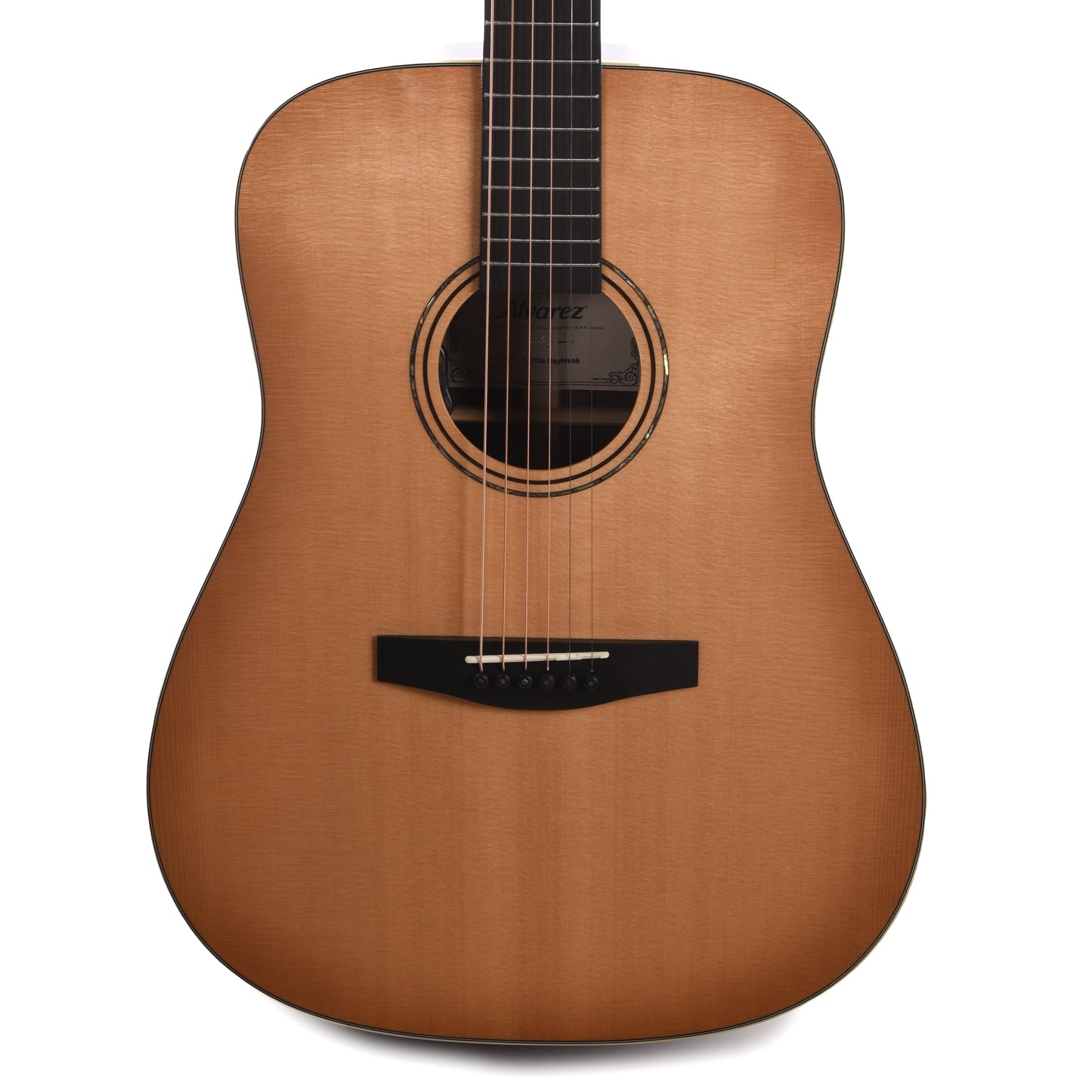 Alvarez LD70e Laureate Dreadnought AAAA Solid North American Sitka/Solid East Indian Rosewood Daybreak Acoustic Guitars / Dreadnought
